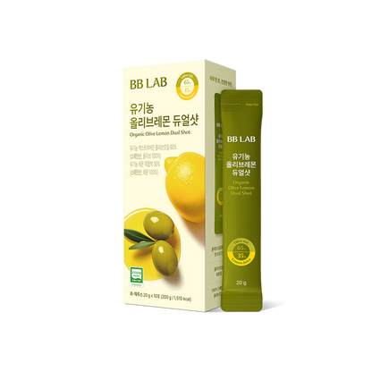 [BB LAB] Organic Olive Lemon Dual Shot | 20g x 10 Sticks