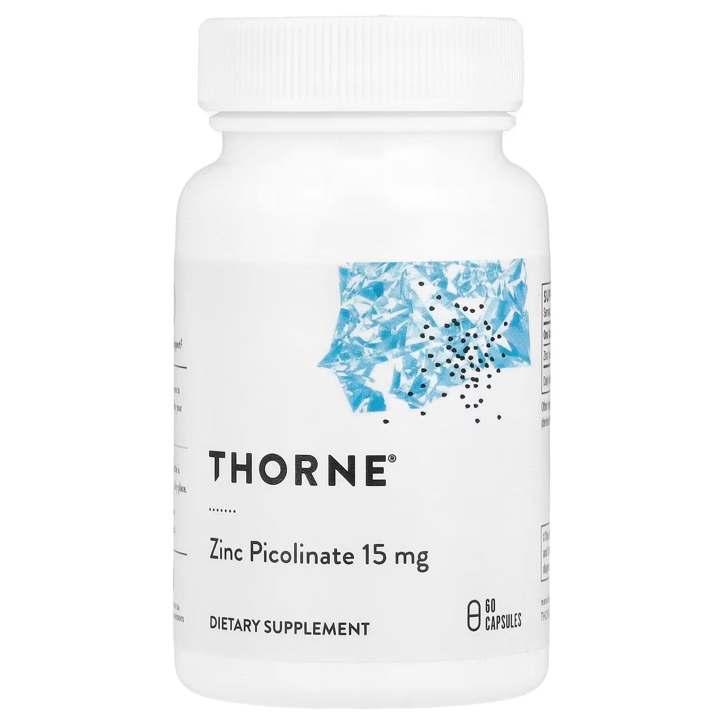 [Thorne] Zinc Picolinate 15mg | Dietary Supplement | 60 Capsules