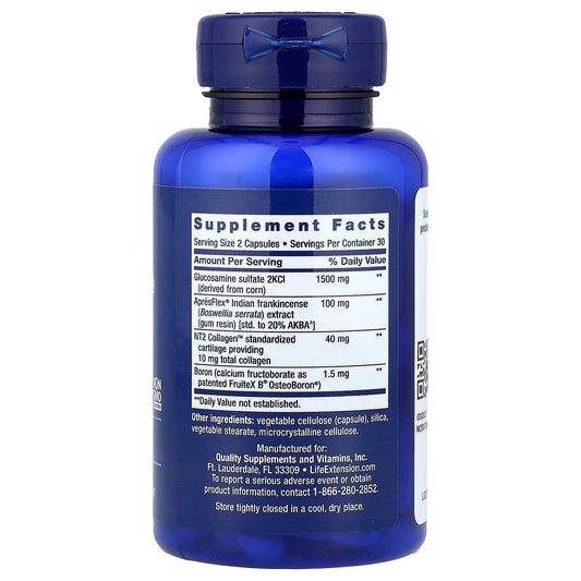 [Life Extension] ArthroMax Advanced | Daily Joint Care Complex | 60 Capsules | GlowLab