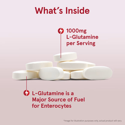 [Jarrow Formulas] L-Glutamine 1000mg | Dietary Supplement for Daily Wellness | 100 Tablets