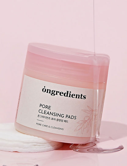 [ongredients] Pore Cleansing Pads Soft Refreshing Finish | 60 Pads