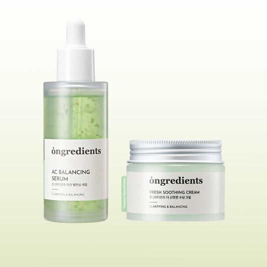 [ongredients] Skincare Set Lightweight Balancing Routine 2-Piece Set