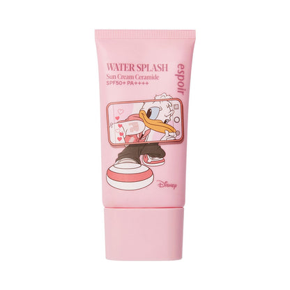 [DISNEY EDITION] [espoir] Water Splash Sun Cream Ceramide – Lightweight Hydrating SPF50+ PA++++ | 60ml