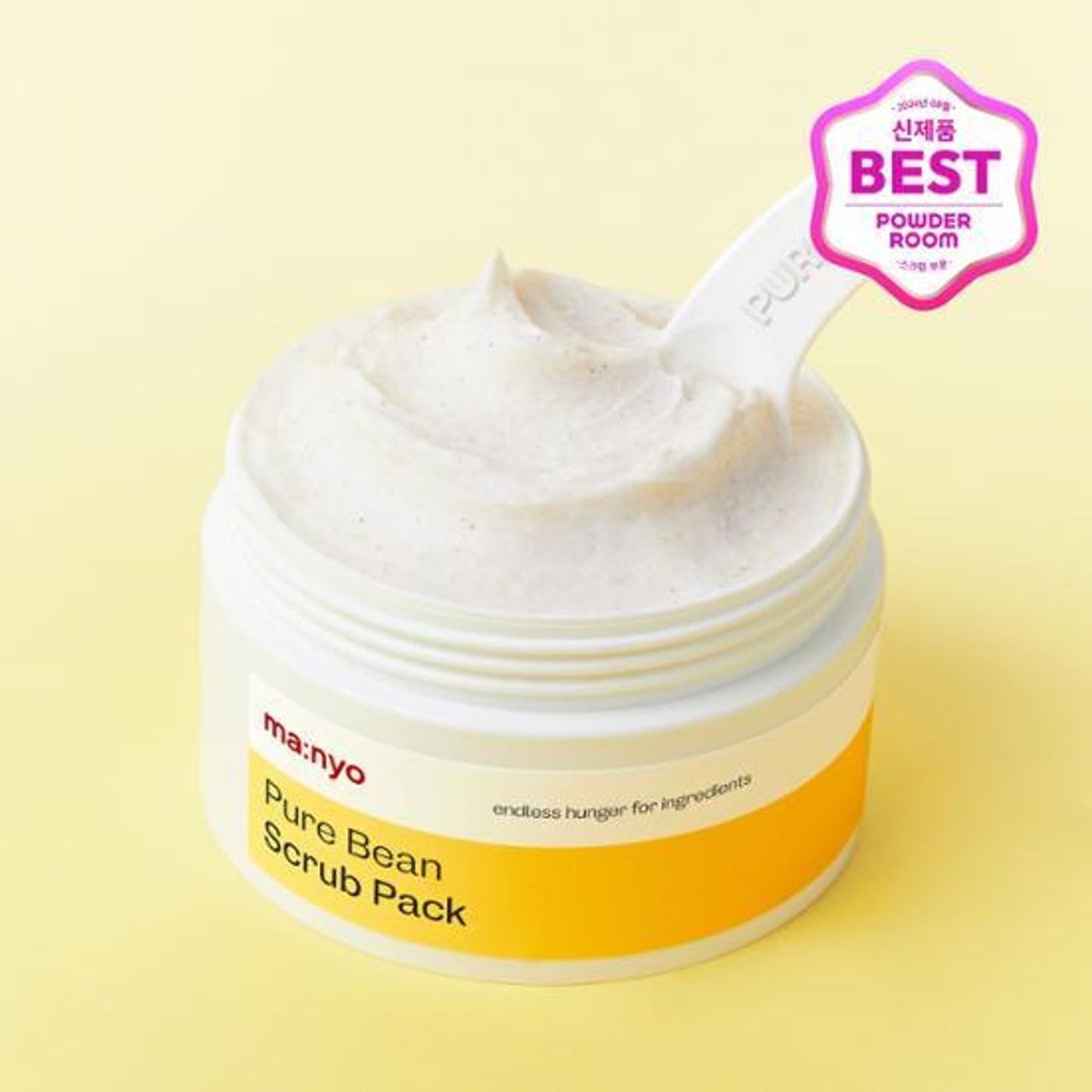 [ma:nyo Factory] Pure Bean Scrub Pack | Gentle & Refreshing Skin Care | 100g