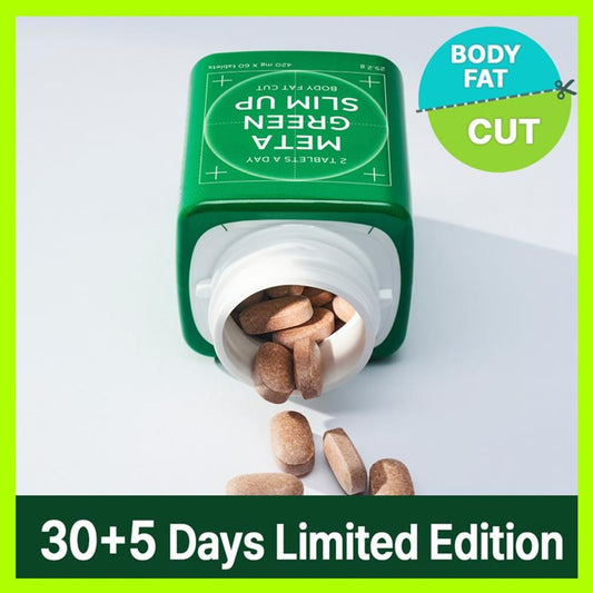 [VITALBEAUTIE] Meta Green Slim Up 30 Days Set | Refreshing Daily Wellness Ritual with Clean Botanical Taste