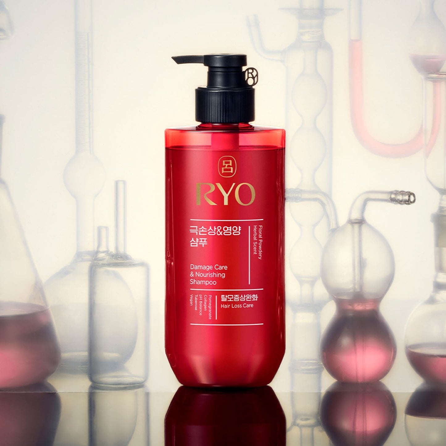 [Ryo] Damage Care & Nourishing Shampoo Soft Smooth Finish 480ml