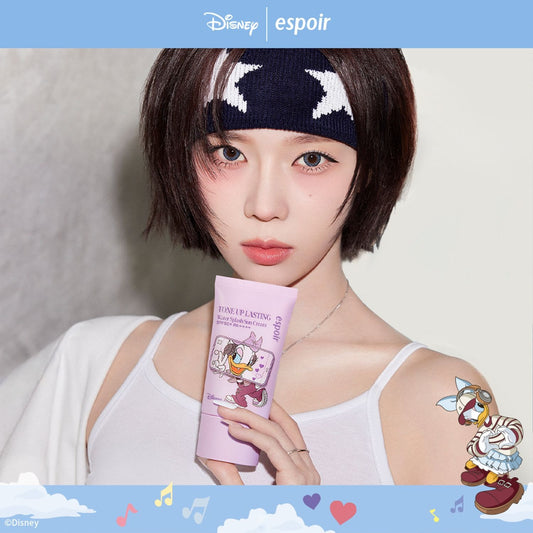 [espoir] DISNEY EDITION Water Splash Sun Cream Tone Up Lasting – Lavender Moisture SPF50+ PA++++ | 50ml
