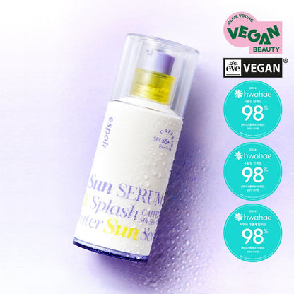 [espoir] Water Splash Sun Serum with Caffeine SPF50+ PA+++ | 50mL