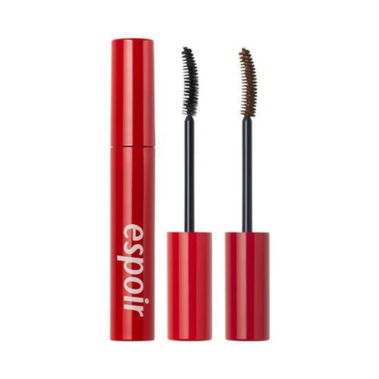 [espoir] Nomudging Waterproof Vegan Mascara XP | Curl-Defining, Smudge-Free Finish | 9g