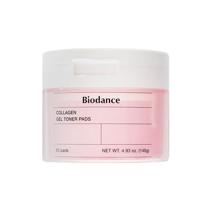 [BIODANCE] Collagen Gel Toner Pads – Hydrating & Soothing Care Pads | 60P + 10P Set