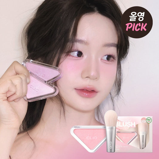 [CLIO] Essential Blush Tap 4g | Airy Matte & Sheer Glow Cheek Color