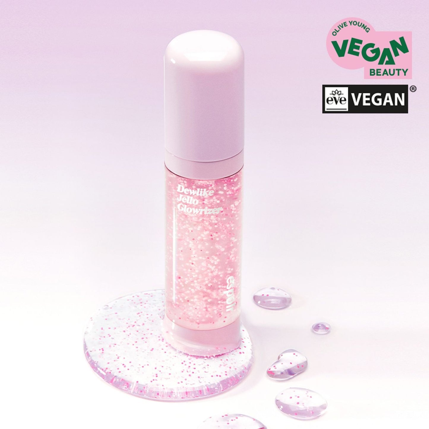 [espoir] Dewlike Jello Glowrizer 40ml | Vegan Hydrating Primer with Dewy Radiance