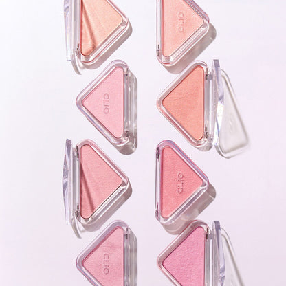 [CLIO] Essential Blush Tap 4g | Airy Matte & Sheer Glow Cheek Color