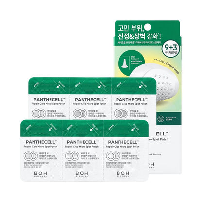 [BIOHEAL BOH] Panthecell Repair Cica Micro Spot Patch | Gentle Calming Care Patch 9+3 Sheets