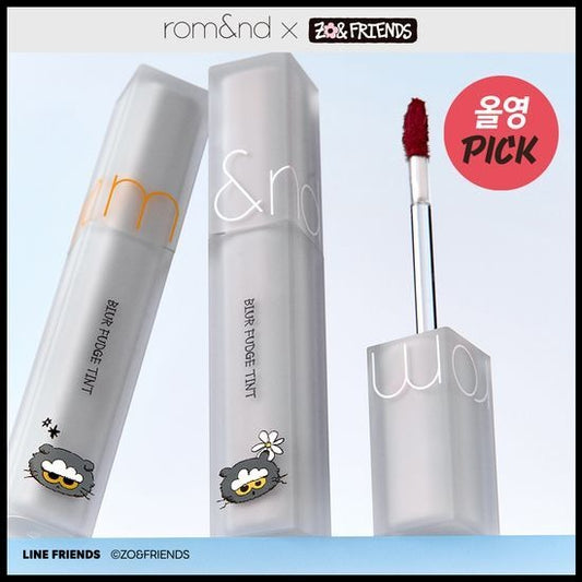 [rom&nd] Blur Fudge Tint ZOAFriends Edition – Soft Matte Lip Tint 5.5g