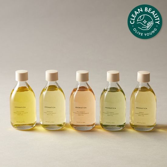 [Aromatica] Body Oil Collection 100ml | Choose from 5 Aromatic Scents