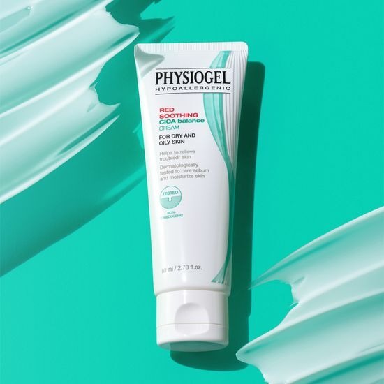 [Physiogel] Red Soothing Cica Balance Cream 80ml | Large Size Moisturizing Cream