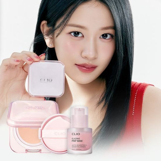 [CLIO] Kill Cover Mesh Glow Essential Cushion (+Refill) | Dewy Coverage & Radiant Finish