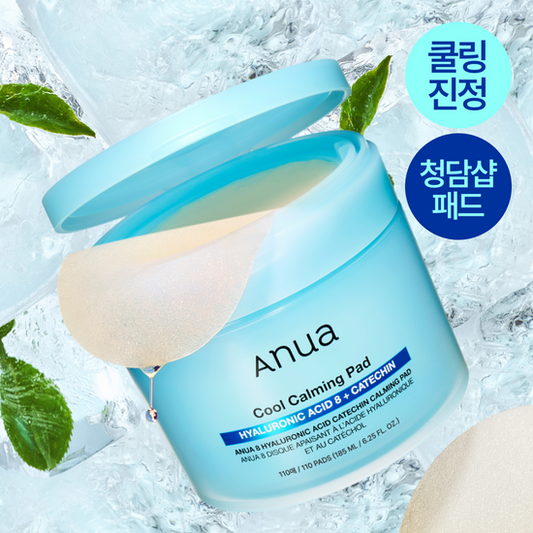 [Anua] 8 Hyaluronic Acid Catechin Calming Pad 110 Pads by oliveYoung