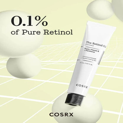 [COSRX] The Retinol 0.1 Cream 20ml – Youthful Firmness & Smooth Texture