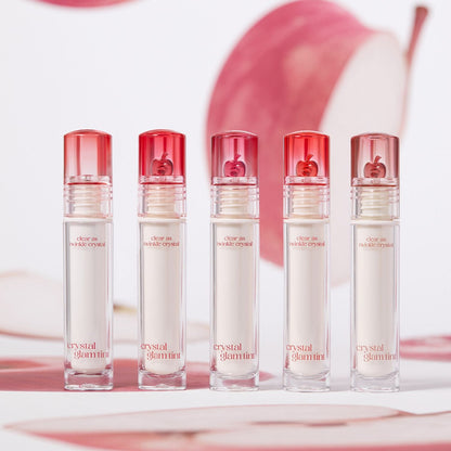 [CLIO] Crystal Glam Tint Cherry Series 3.4g | Glossy Translucent Lip Tint