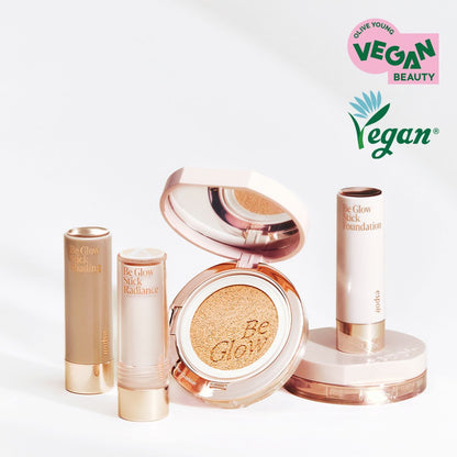 [espoir] Be Glow Volume Cushion Vegan Radiant Finish Foundation Set (13g x2)] Be Glow Volume Cushion Vegan Radiant Finish Foundation Set (13g x2)