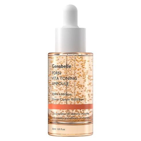 [Genabelle] PDRN Vita Toning Ampoule 30ml | Salmon DNA | Vitamin Capsule Serum | Korean Skincare