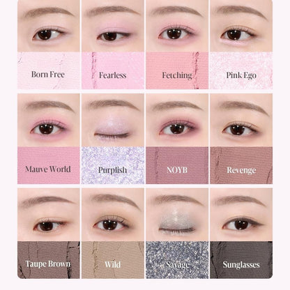 [espoir] Eye Core Palette – Vegan Eyeshadow with Soft Multi-Texture Shades | 9g