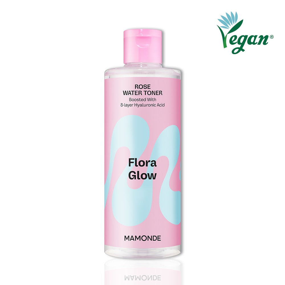 [mamonde] Flora Glow Rose Water Toner Radiant Hydrating Finish 300ml