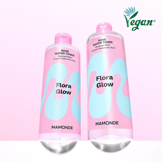 [mamonde] Flora Glow Rose Water Toner Soft Radiant Finish 500ml