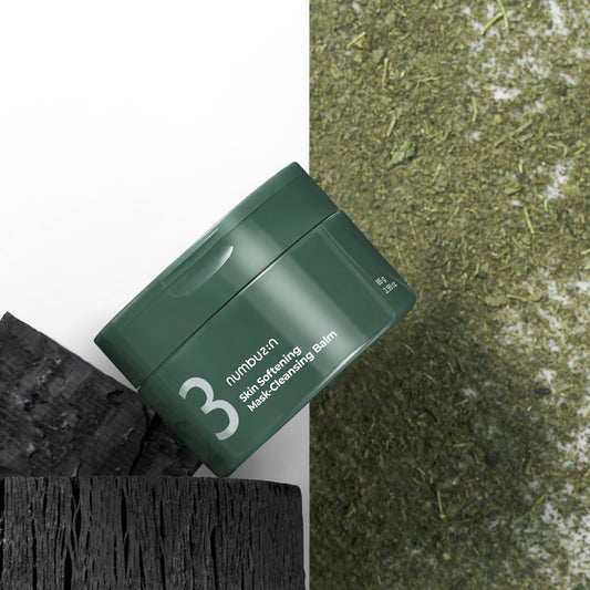 [numbuzin] No.3 Green Tea Charcoal Cleansing Balm Smooth Finish 85g