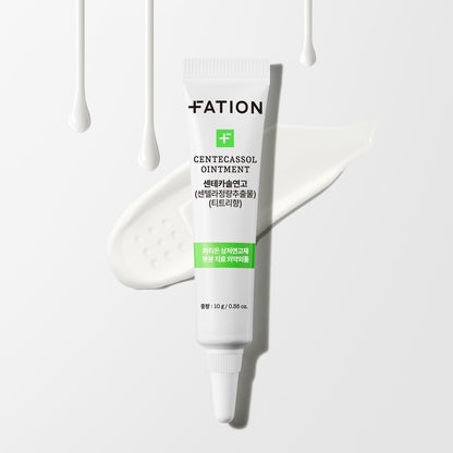 [FATION] Centecassol Spot Ointment with a Smooth Comfort Finish | 10g (Tea Tree Scent)