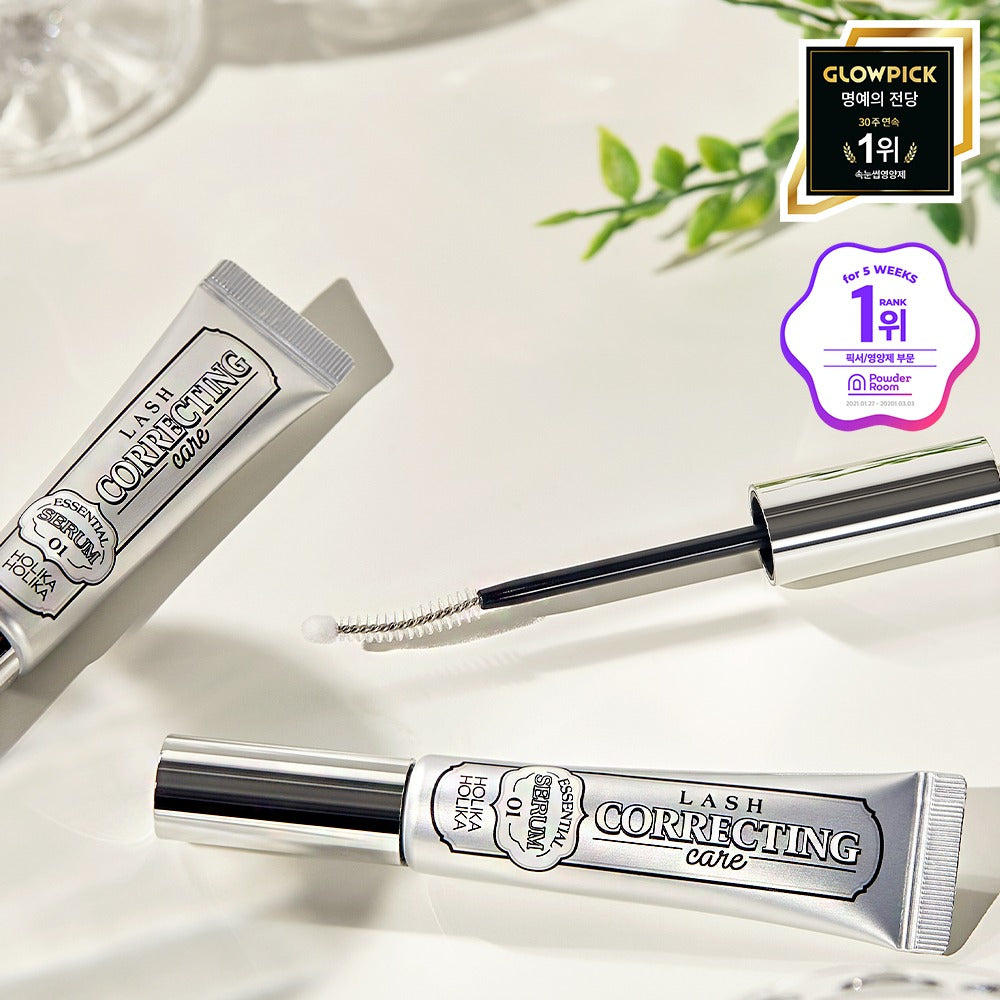 [Holika Holika] Lash Serum with Lightweight Water-Gel Finish – Essential Correcting Care 10ml