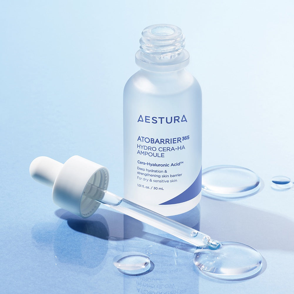 [AESTURA] Atobarrier 365 Cera-Hyal Hydrating Ampoule Lightweight Essence Set 45 ml