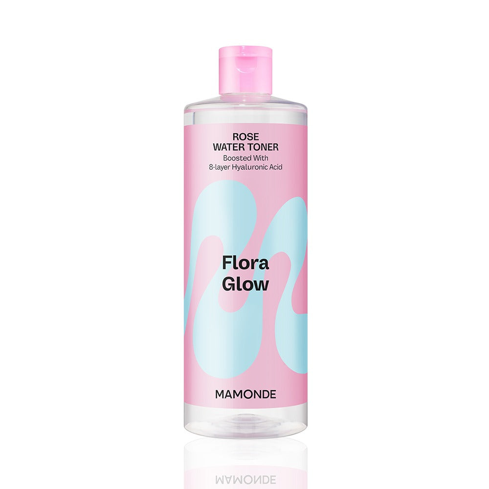 [mamonde] Flora Glow Rose Water Toner Soft Radiant Finish 500ml