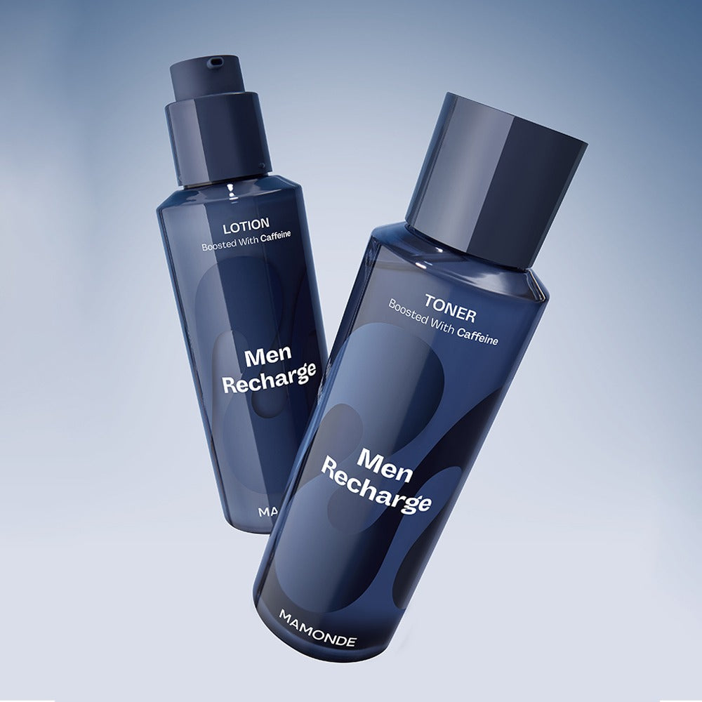 [mamonde] Men Recharge Toner & Lotion Set Lightweight Hydrating Care 2-Piece Set