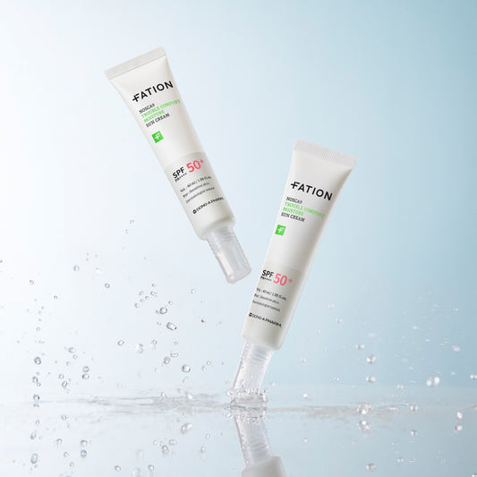 [FATION] Lightweight Moisture Sun Cream Fresh Comfortable Finish SPF50+ Set 40ml x2