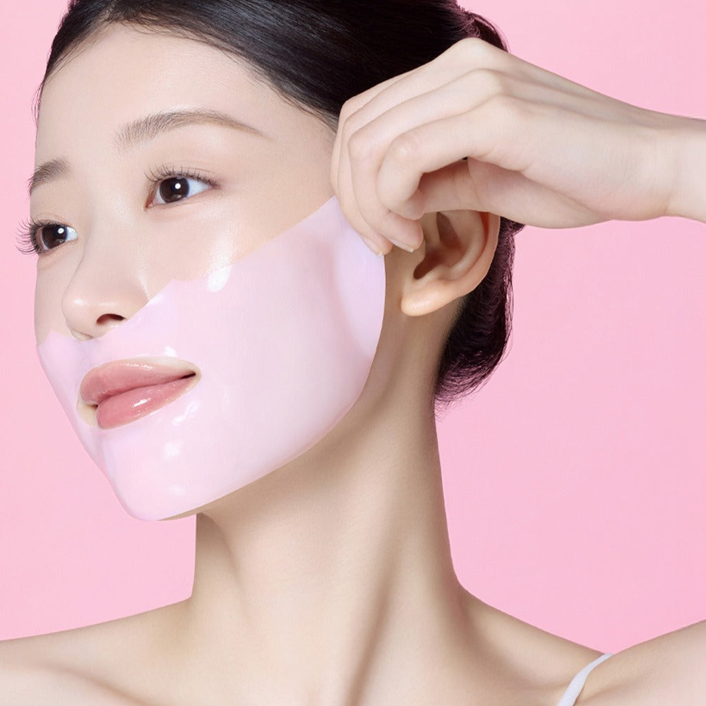 [mamonde] Rose PHA Hydrogel Mask Radiant Glow Finish 4-Count Set