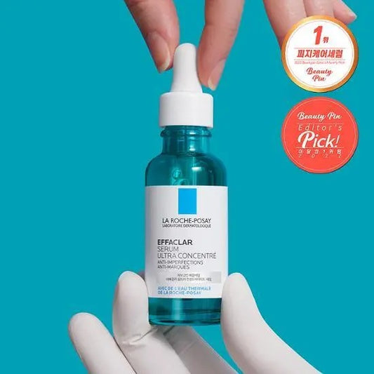 [La Roche-Posay] Effaclar Ultra Concentrated Serum Set | 30ml  | Exfoliating & Hydrating Care