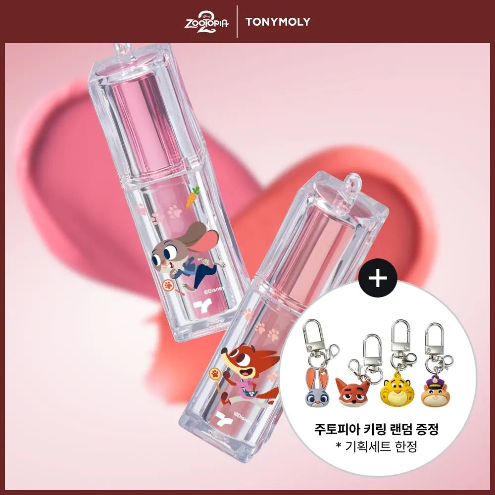 [TONYMOLY] Get It Tint Waterful Butter Lip Tint Soft Matte Finish Zootopia Edition 4g