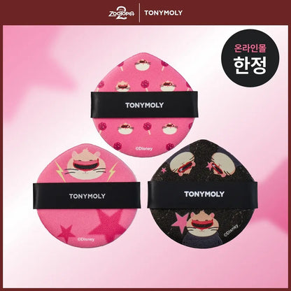 [TONYMOLY] Cushion Puff Soft Precision Application Finish 3pcs