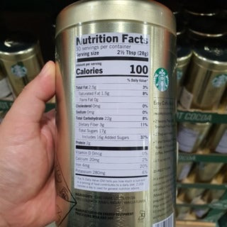 [Starbucks] Hot Cocoa Mix | Creamy Chocolate Drink with Velvety Texture | 850g