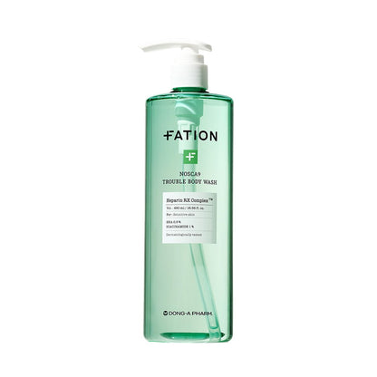 [FATION] Nosca9 Body Wash with Fresh Cleansing Finish (490ml Set)
