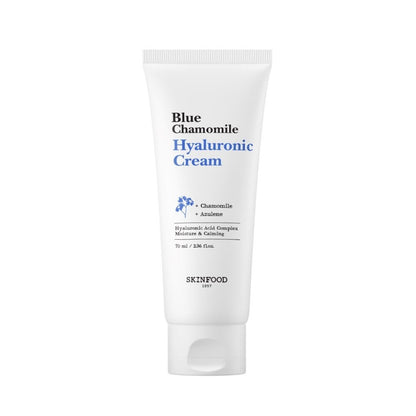 [SKINFOOD] Blue Chamomile Hyaluronic Cream Lightweight Hydrating Glow Set 100ml (70ml+30ml)