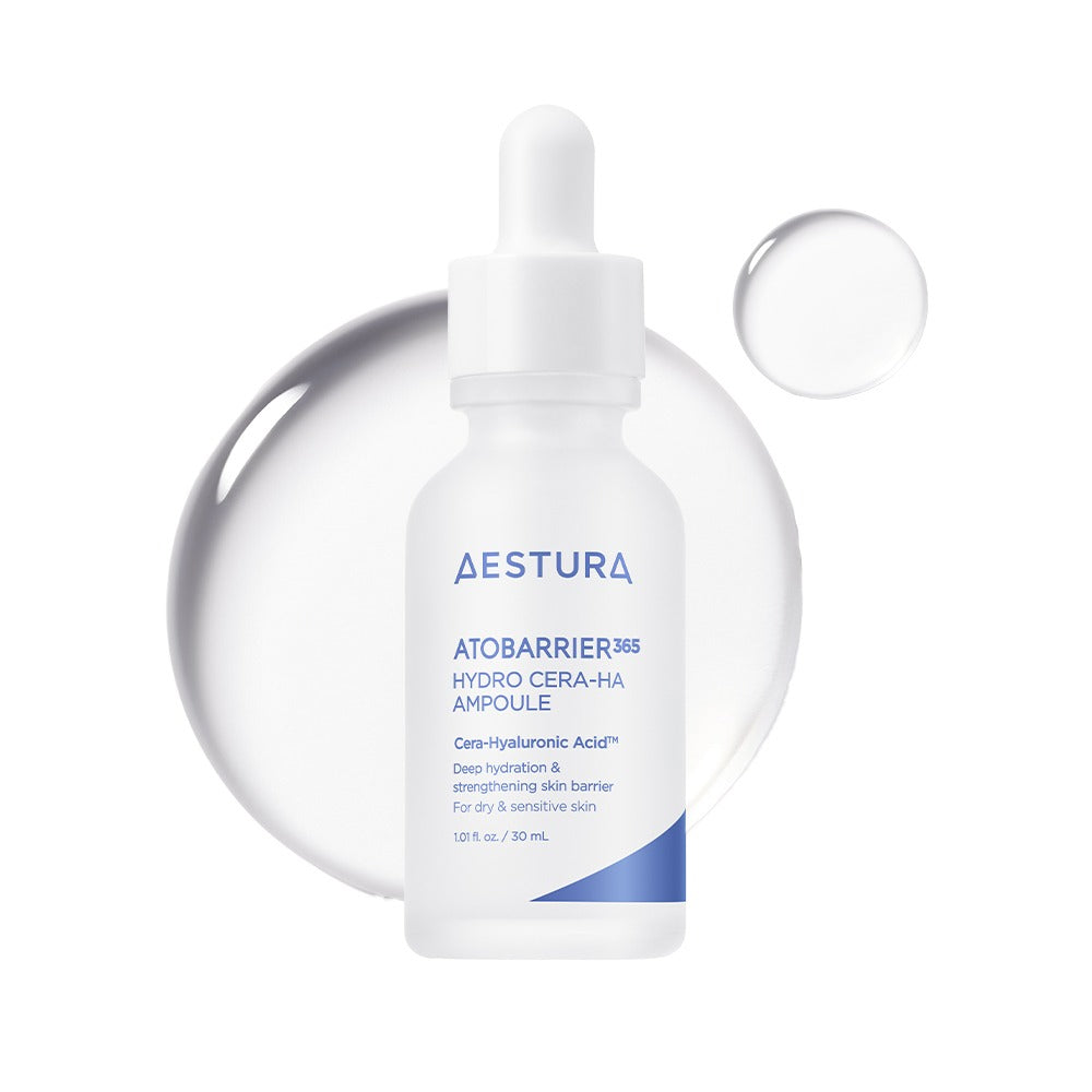 [AESTURA] Atobarrier 365 Cera-Hyal Hydrating Ampoule Lightweight Essence Set 45 ml