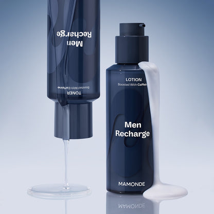 [mamonde] Men Recharge Toner & Lotion Set Lightweight Hydrating Care 2-Piece Set