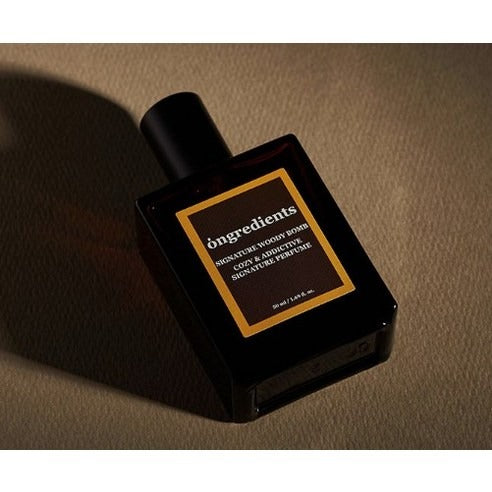 [ongredients] Signature Woody Balm Perfume Warm Musky Finish 50ml