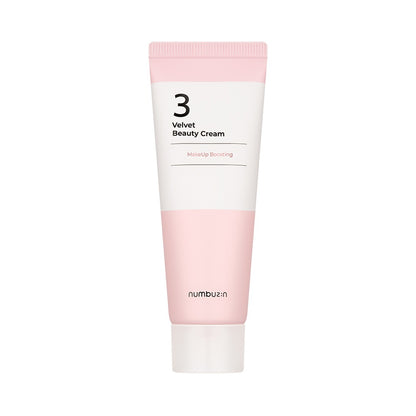 [numbuzin] No.3 Velvet Beauty Cream Smooth Base Finish 60ml
