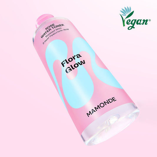 [mamonde] Flora Glow Rose Water Toner Soft Radiant Finish 500ml