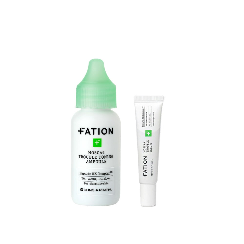 [FATION] Lightweight Toning Ampoule with a Radiant Comfort Finish | 30ml + Serum Mini 15ml Set
